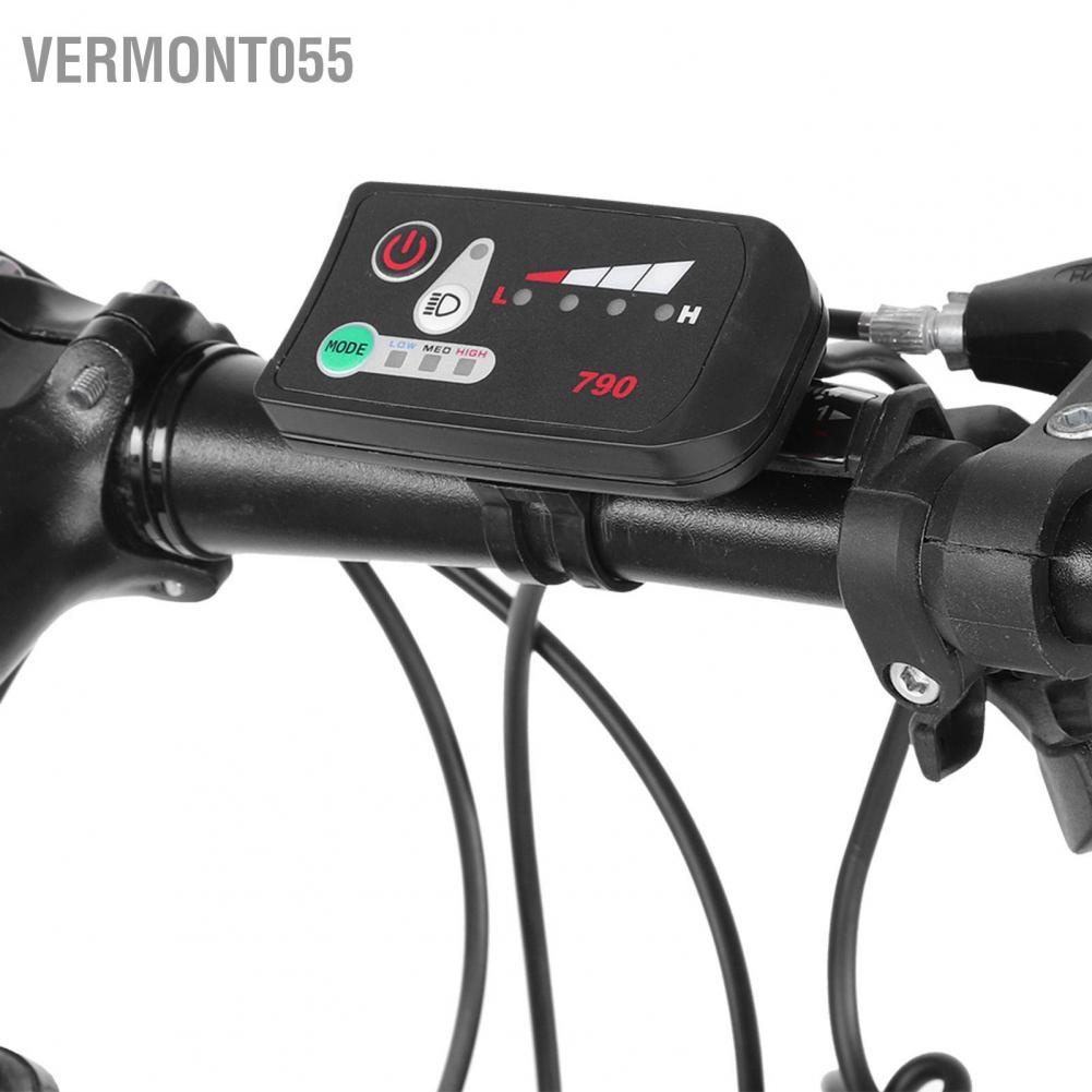 Vermont055 Waterproof LED Display Control Panel DIY Accessory Part for Electric Bike Scooter