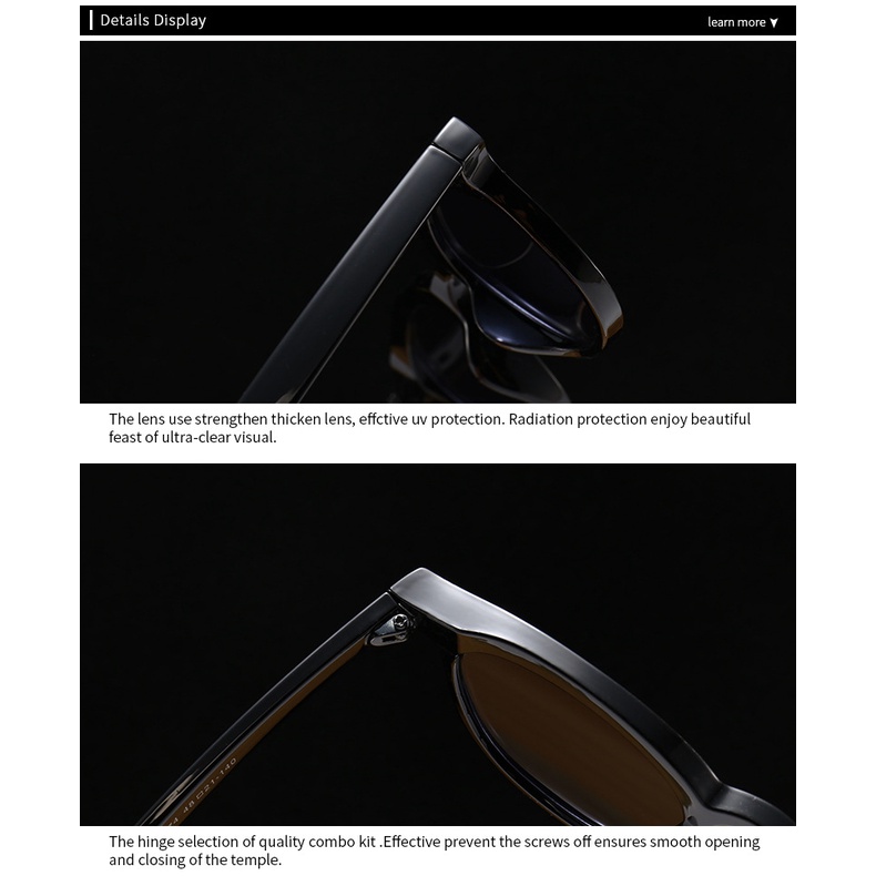 Kính Mát Gọng Tròn Phong Cách Vintage Thời Trang