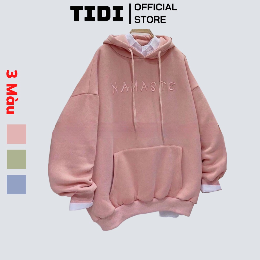 Áo hoodie nữ có mũ nón tay phồng chất nỉ bông mềm mịn dễ thương HD05