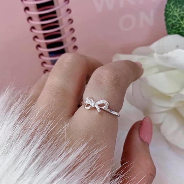 Nhẫn bạc ta nguyên chất