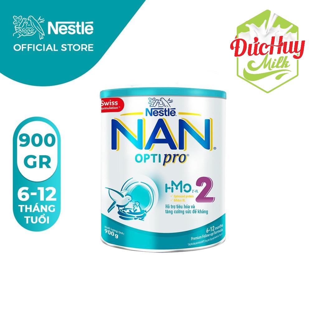 Sữa bột Nestle Nan Optipro HMO 2 900g_Duchuymilk