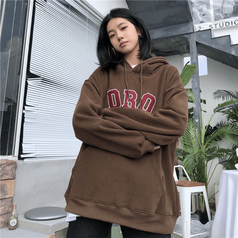 ÁO HOODIE NỈ FORM RỘNG SIÊU ĐẸP CHO DỊP VÀO ĐÔNG SẮP TỚI NA Shop Valentina