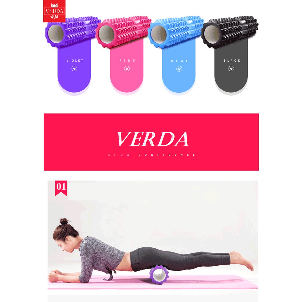 Con lăn tập bụng foam roller massage hình trăng bán nguyệt tác dụng sâu ống dãn cơ tập gym yoga thể hình