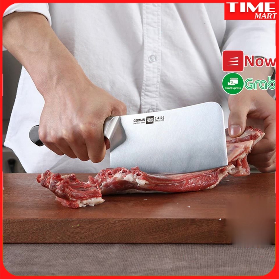 Dao Chặt Xương Nhà Bếp Cao Cấp Huohou HU0053 cao cấp chính hãng [TIME_MART siêu thị tiện ích gia đình]