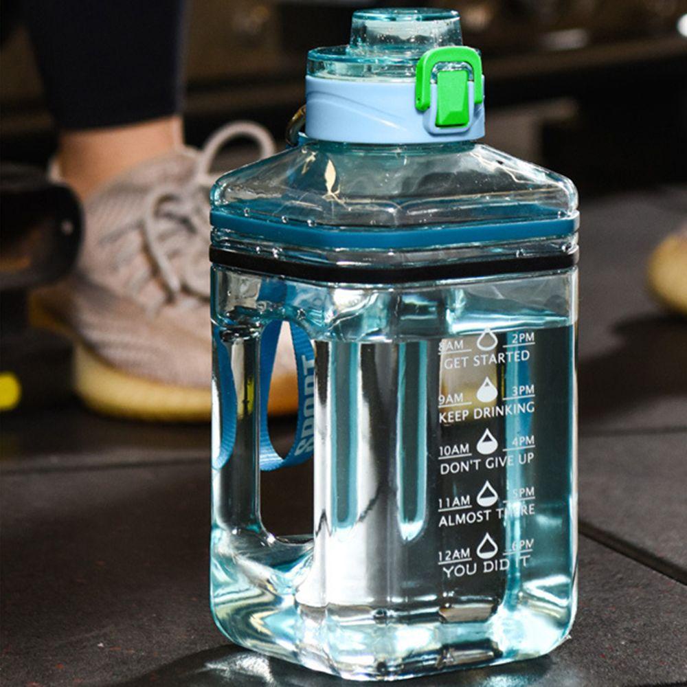 PISTA Bình Nước Thể Thao 2200ml Hình Vuông Chống Rò Rỉ