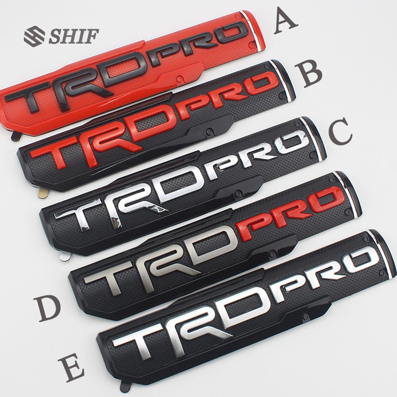 1 X Miếng Dán Chắn Bùn Trd Pro Cho Toyota Tacoma Tundra