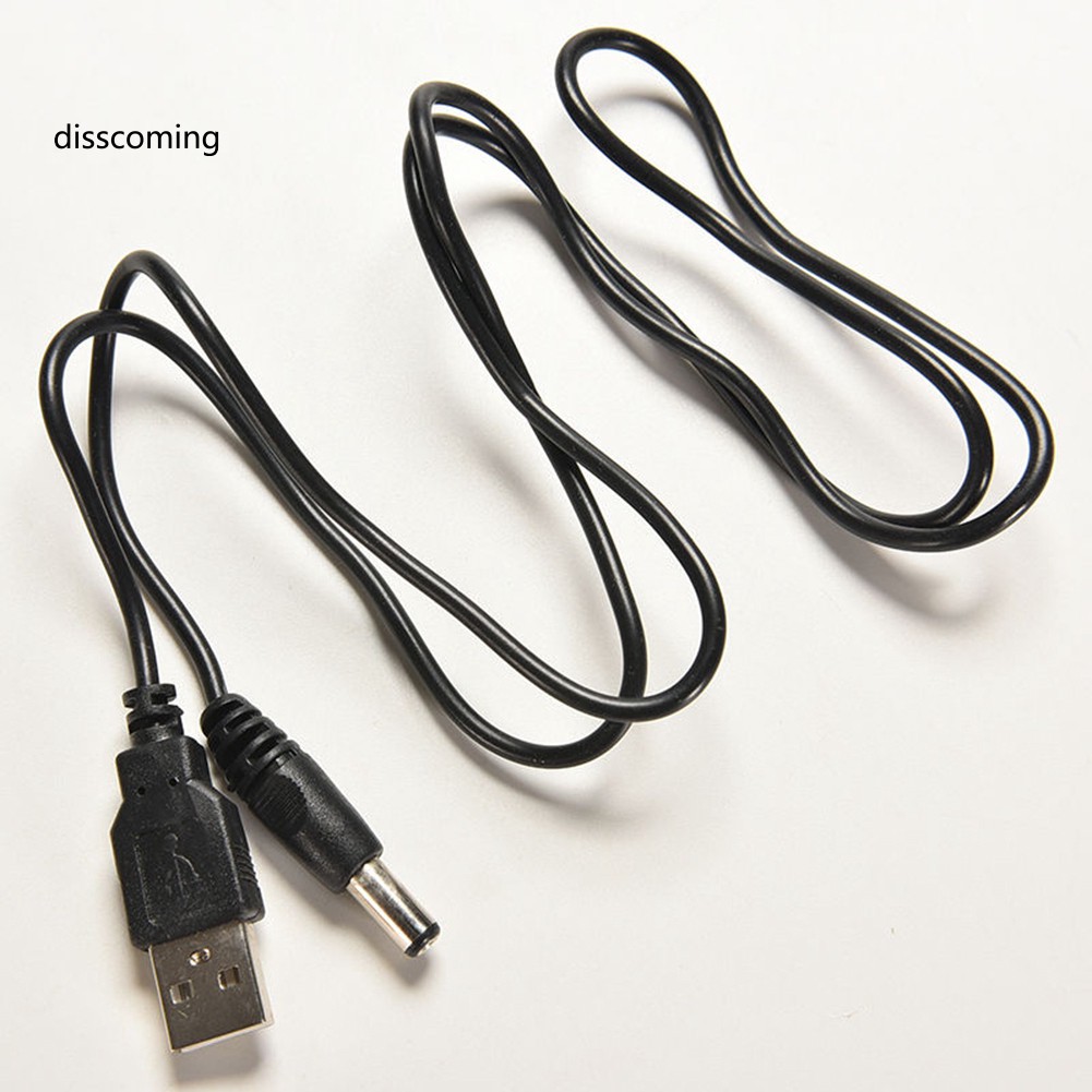 Dây Cáp Kết Nối Nguồn USB 2.0 Đầu Đực Sang DC 5.5mmx2.1mm
