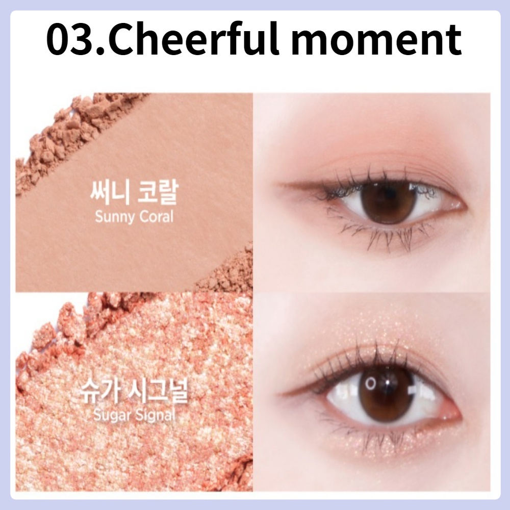 Phấn mắt 2 ô Lilybyred Little Bitty Moment Shadow