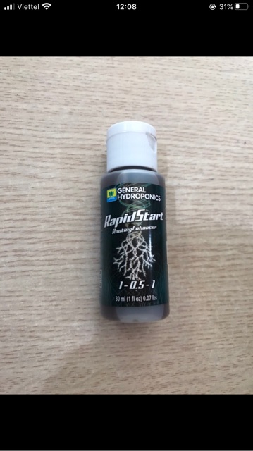 Phân bón siêu kích rễ Rapid Start của Mỹ- lọ 30 ml