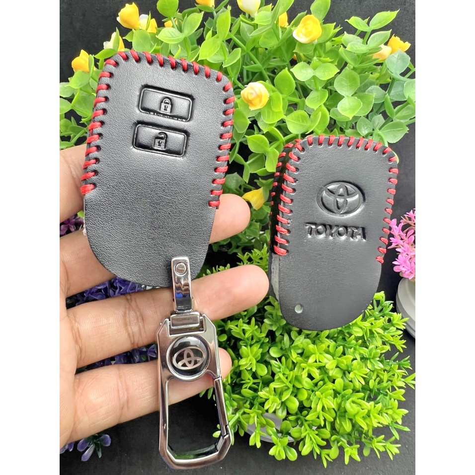 Bao Da Chìa khóa Smartkey Toyota Yaris ( 2 nút Thông Minh)