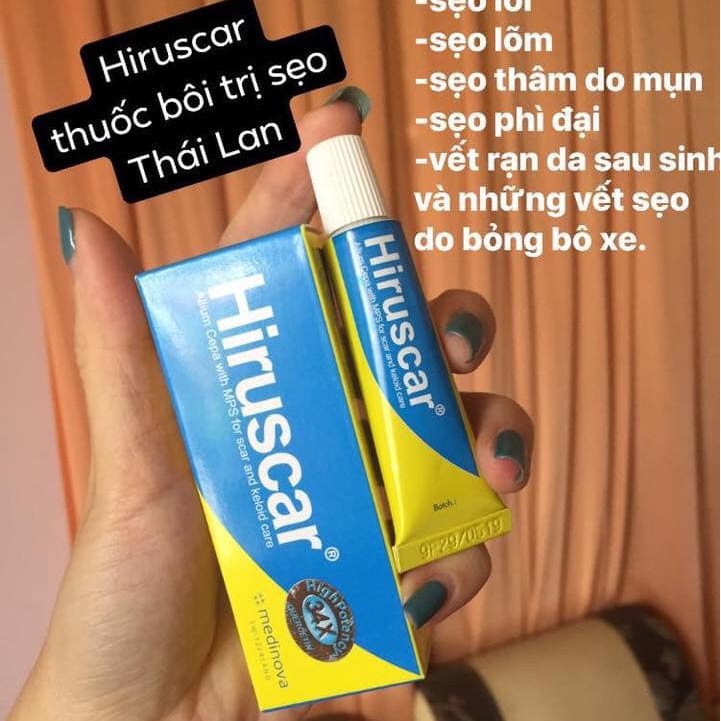 KEM SẸO HIRUSCAR CỦA THÁI LAN