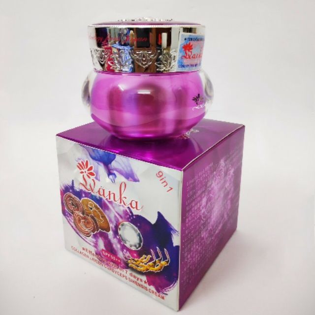 KEM LVANKA COLLAGEN - LINH CHI - ĐÔNG TRÙNG HẠ THẢO 9in1
