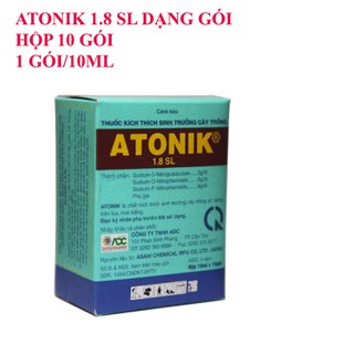 thuốc kích rễ atonik 1.8SL là chất kích thích sinh trưởng cây trồng sử dụng trên lúa, hoa kiểng