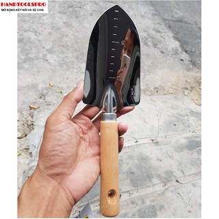 Cây xẻng mini làm vườn INOX A0708 C-MART