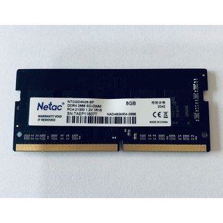 Ram Laptop DDR4 8GB Netac Bus 2666MHz