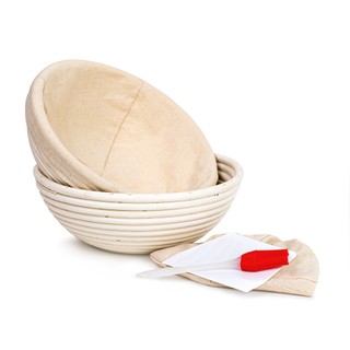 Bát ủ bột - Dụng cụ làm bánh - Bát mây trang trí