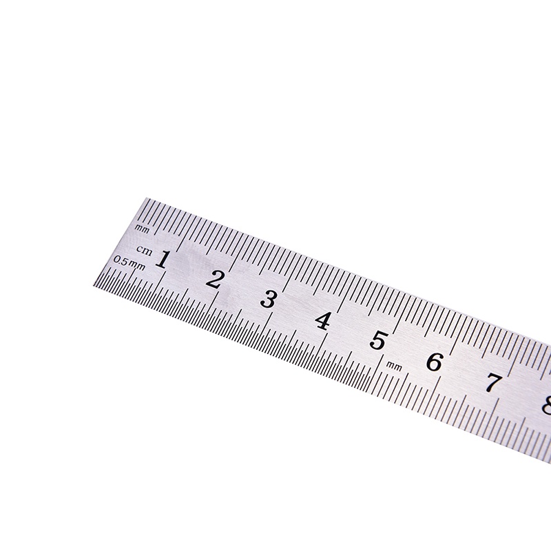 Thước Đo Hai Mặt Bằng Kim Loại 1 15cm