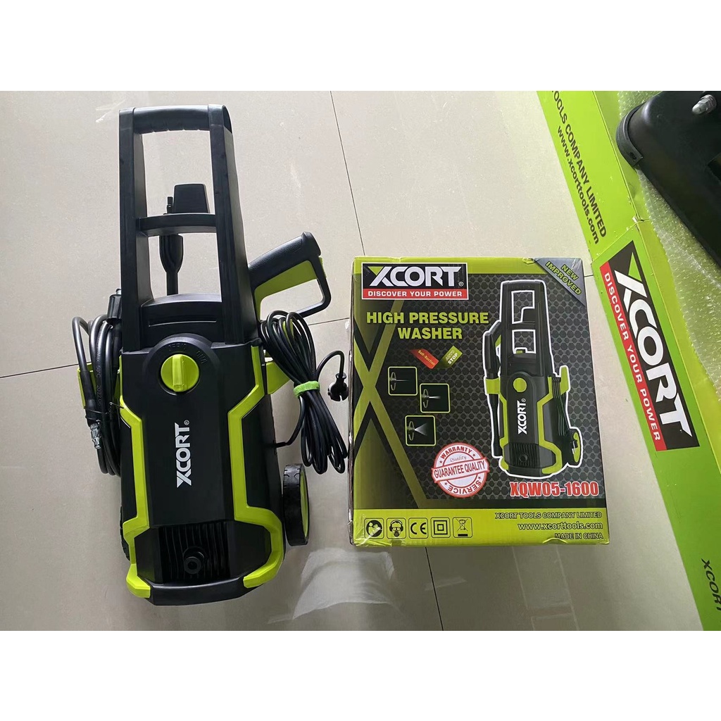 Máy rửa xe gia đình , Máy bơm rửa xe 1600w Xcort 6l/phút