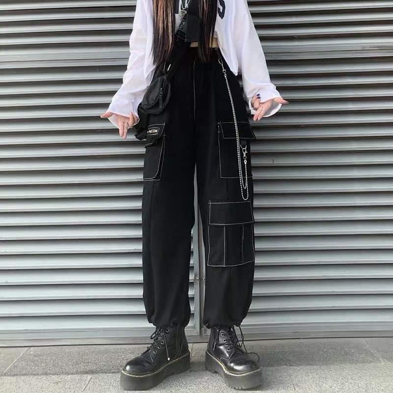 Quần kaki khoá xích chỉ nổi KA12 | BigBuy360 - bigbuy360.vn