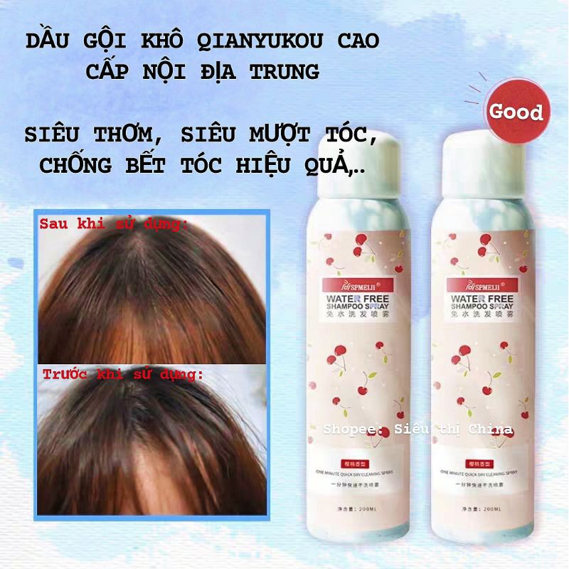 RẺ NHẤT SHOPEE — Dầu Gội Khô ISSY Nội Địa Trung Siêu Thơm, Dầu Gội Khô Chống Bết Tóc | BigBuy360 - bigbuy360.vn