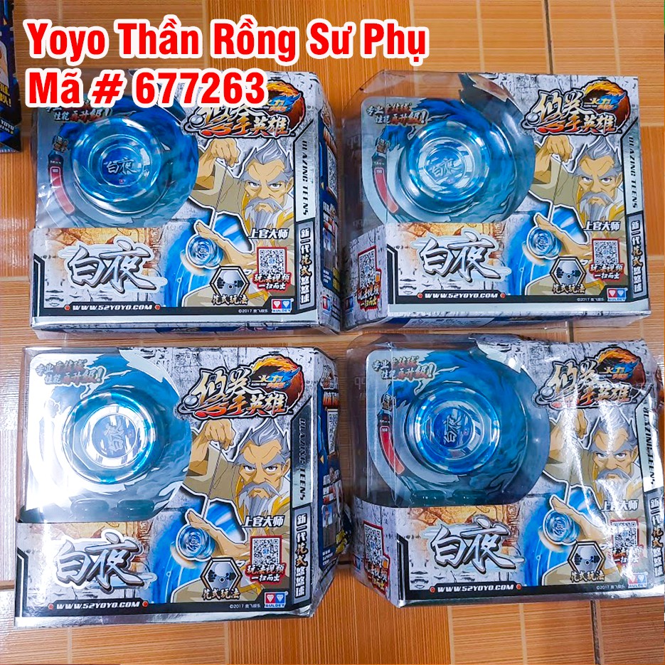 Yoyo mô hình Thần Rồng Sư Phụ mã 677263 đồ chơi trẻ em tuyệt đỉnh Yoyo hãng Auldey