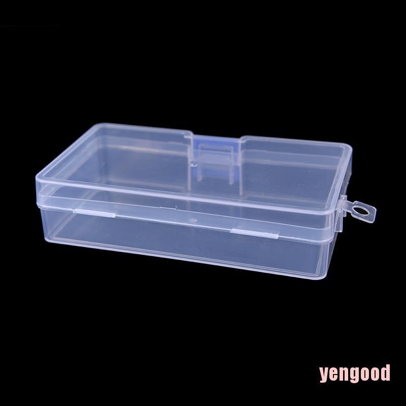 1 Hộp Nhựa Trong Suốt Đựng Dụng Cụ Câu Cá Tiện Lợi