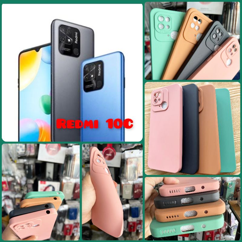 Ốp lưng Xiaomi Redmi 10C / Poco C40 dẻo màu mềm mịn bảo vệ camera
