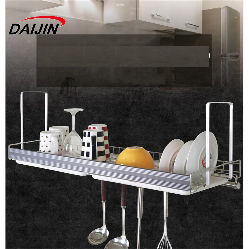 Giá úp chén bát treo tủ bếp trên ALC - E inox Cao Cấp.
