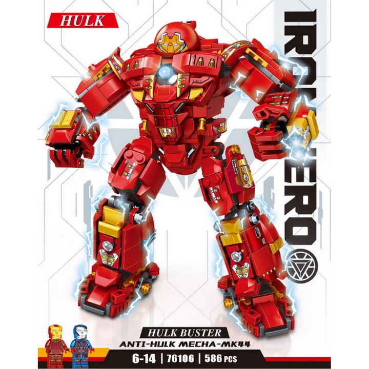 Mô Hình HULK BUSTER Lắp Ráp - cao cấp