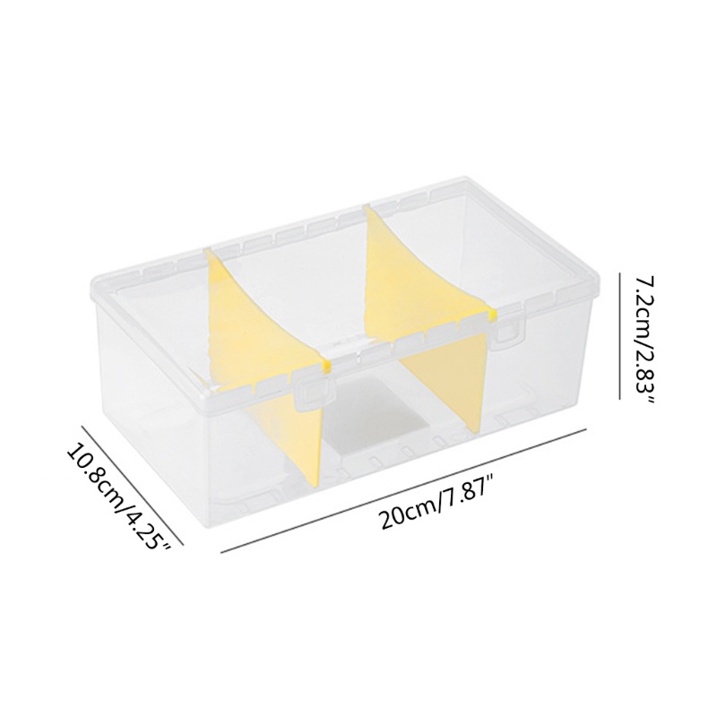 Hộp Đựng Gia Vị 3 Ngăn Tiện Lợi Cho Nhà Bếp