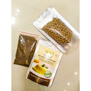 Combo tàu hủ trân châu đường đen