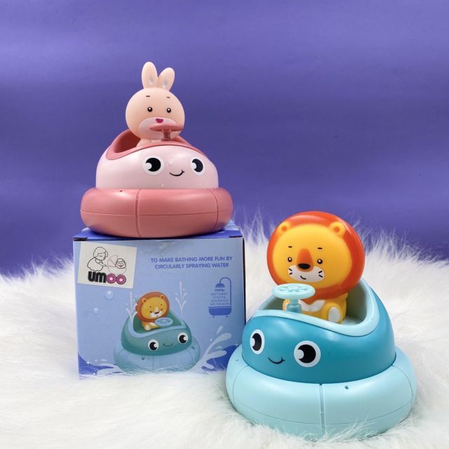 Đồ chơi Phi thuyền xoay tự động Umoo