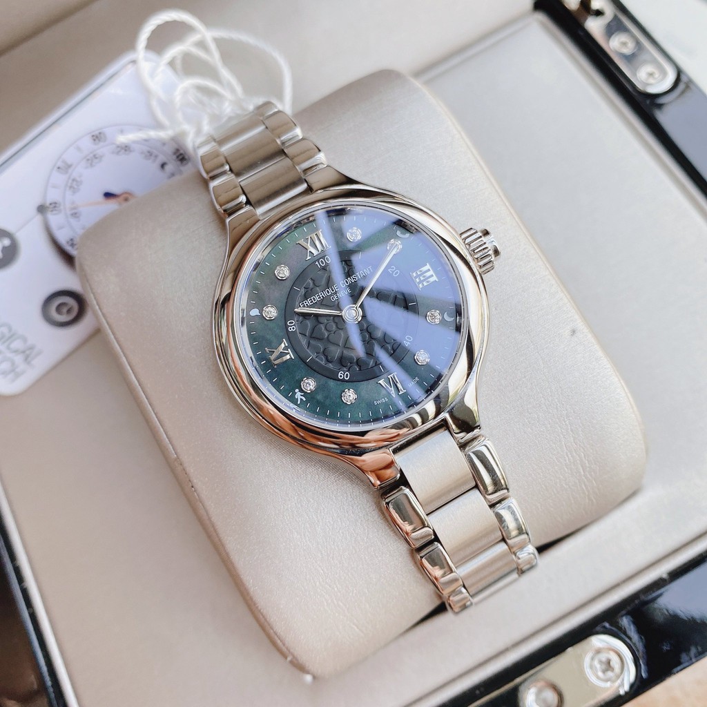 Đồng hồ nữ chính hãng Frederique Constant Horological SmartWatch FC-281GHD3ER6B - Máy Pin - Kính Sapphire