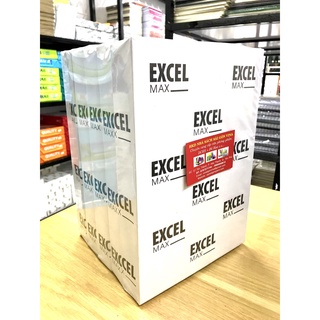 Lốc 5 ream giấy in a4 excel dl 70gsm dùng để photo tài liệu, in ấn 400 tờ giấy trắng