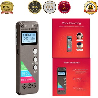 Máy Ghi Âm siêu nhỏ RV08 ghi liên tục 80h [Miễn Phí Vận Chuyển]