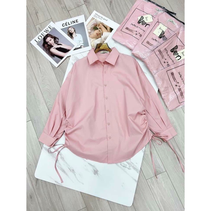 Áo sơ mi rút dây hot trend _ Hàng đẹp