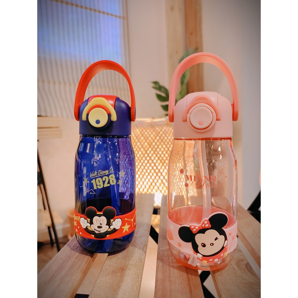 Disney Bình Nước Di Động Họa Tiết Frozen Phong Cách Mùa Hè Kiểu Mới 765