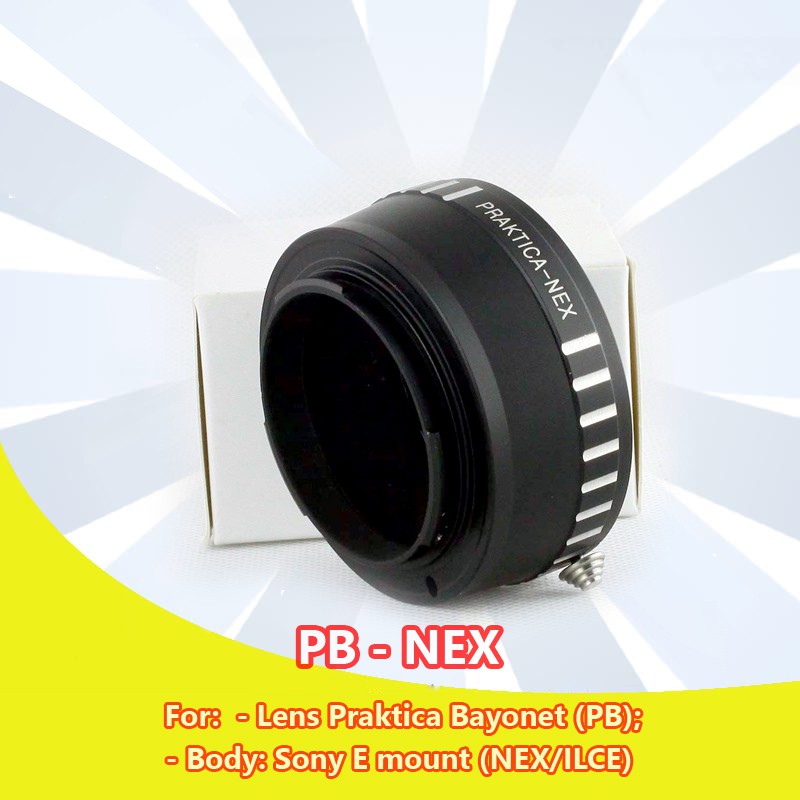 PB-NEX Mount adapter chuyển ngàm cho lens Praktica Bayonet sang body Sony E ( PB - NEX PB-Sony)