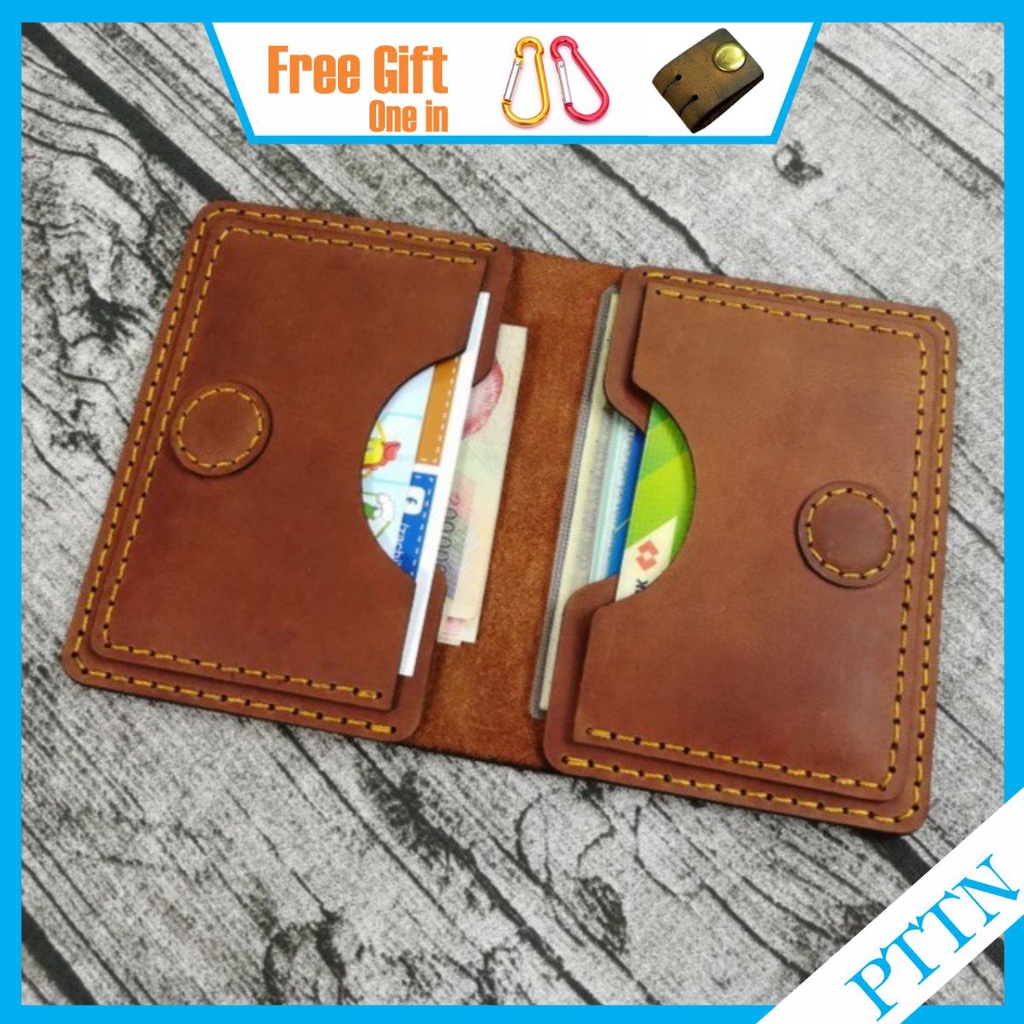 Bóp Ví Nam Da Bò mini da thật handmade - MN223
