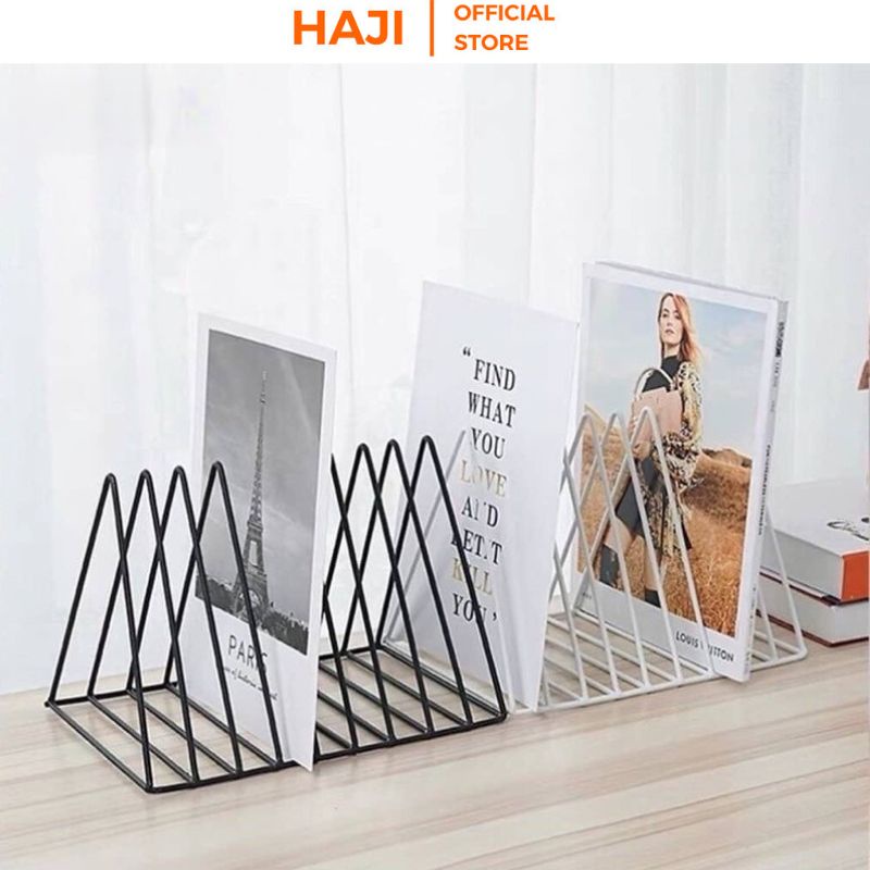 Giá sách mini decor góc bàn làm việc học tập HAJI C47