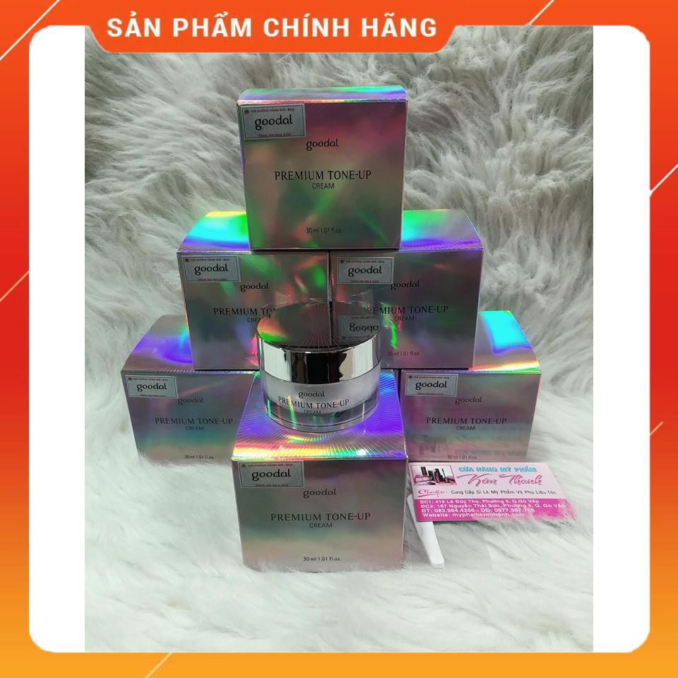 Kem Dưỡng Trắng Da Và Nâng Tone Da Tức Thì Ốc Sên Goodal Premium Snail Tone-Up Cream Chưa Có Đánh Giá