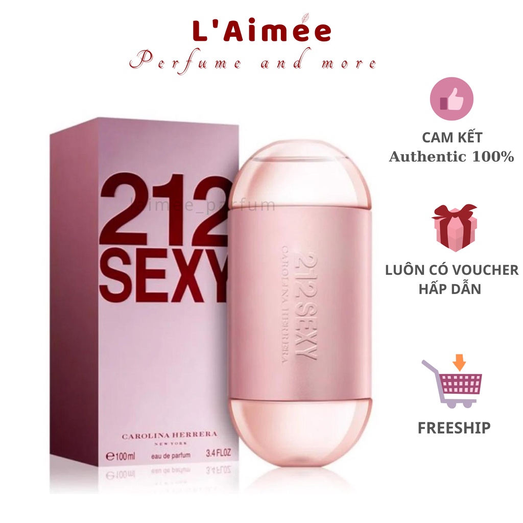 Nước Hoa Nữ Carolina Herrera 212 Sexy EDP 100mL