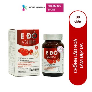 Viên uống vitamin E đỏ Vshine 30 viên