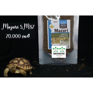 [MAZURI 5m87] 100gr THỨC ĂN CHO RÙA NƯỚC | Phụ Kiện Rùa Cảnh Sài Gòn