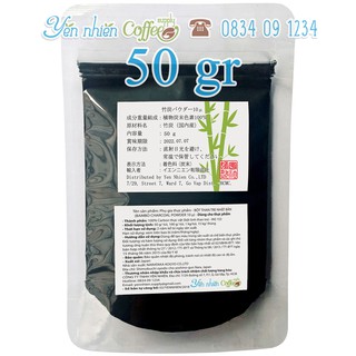 Bột Tinh Than Tre Thực Phẩm Siêu Mịn Takesumi Nhật Bản 10μm (50 g)