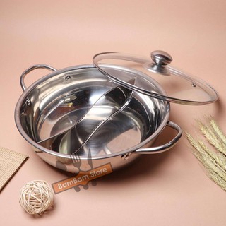 NỒI LẨU 2 NGĂN 30CM