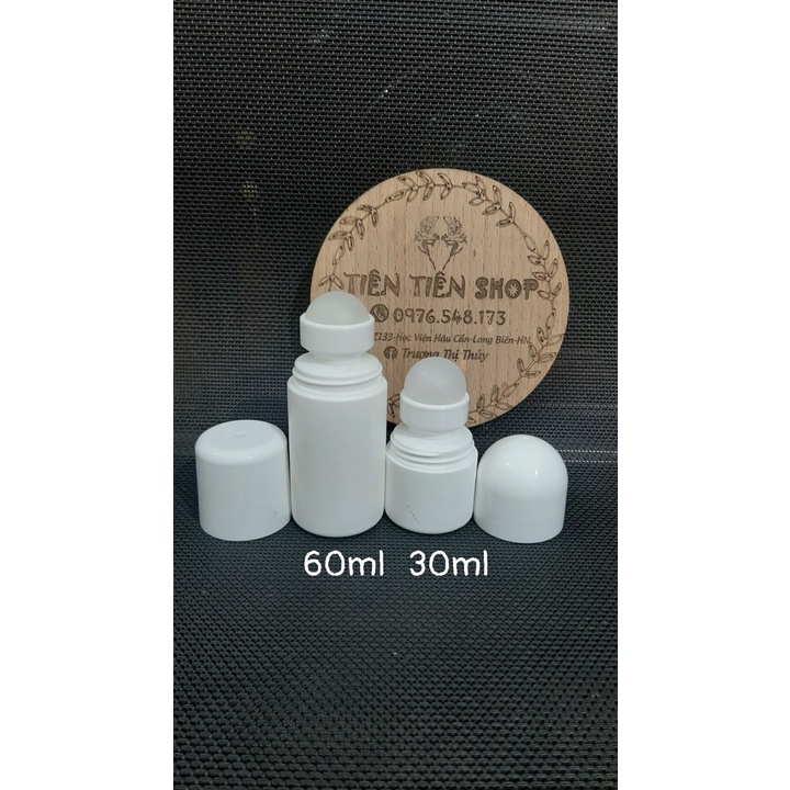 Chai nhựa lăn nách 30ml,40ml, 50ml, 60ml