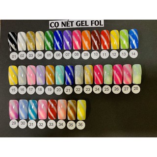 Cọ nét gel Fol
