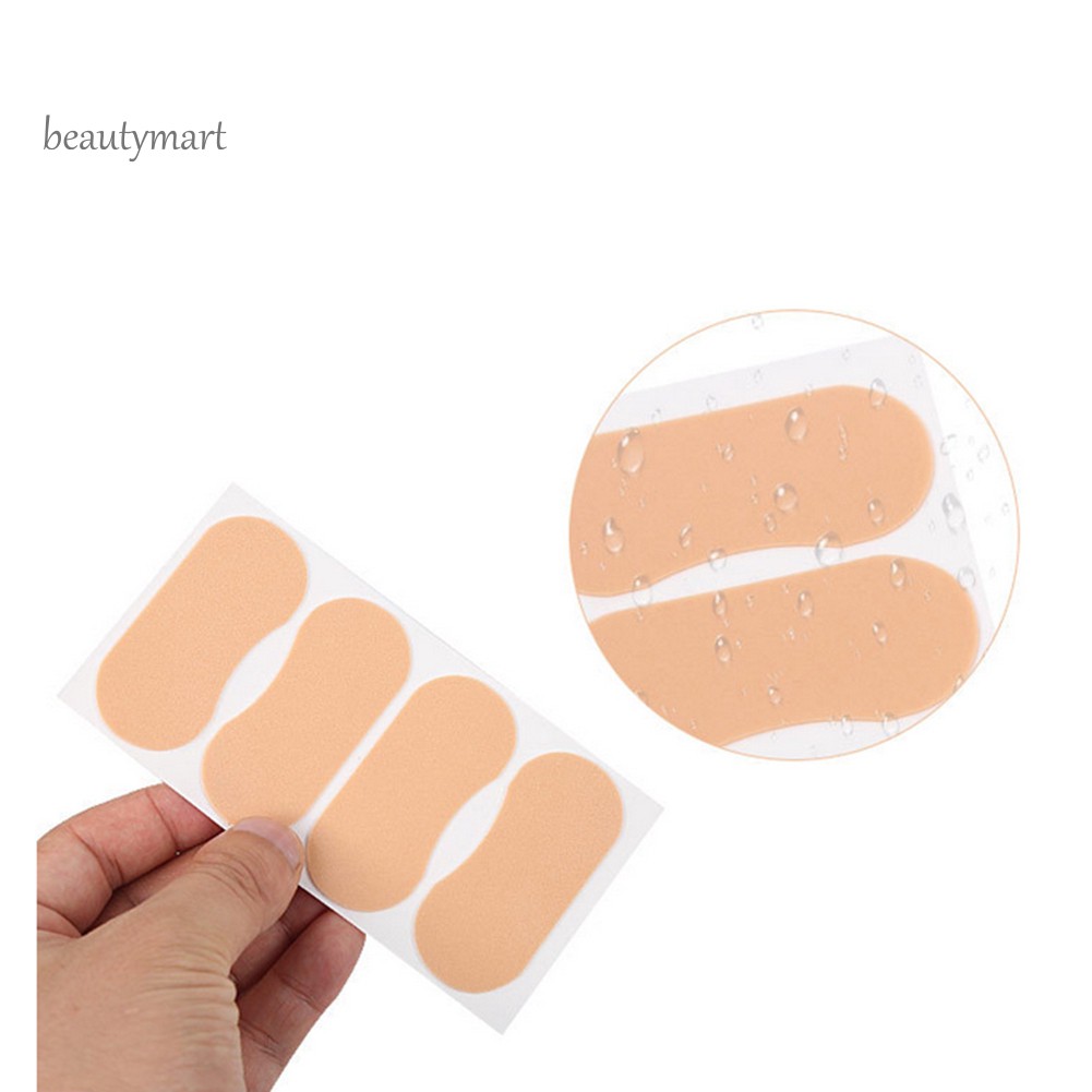 Set 4 miếng đệm dán gót chân tránh trầy xước khi đi giày chống thấm nước tiện dụng