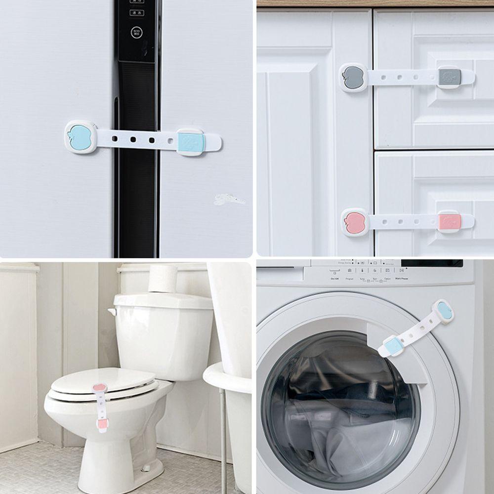 CABEZA Khóa Cửa Tủ Bằng Nhựa Đa Năng Bảo Vệ An Toàn Cho Bé